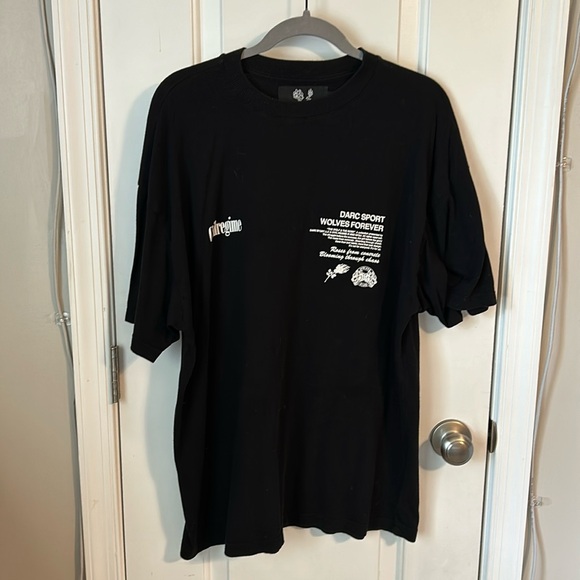 Darcsport x Civil Regime floral wolf tshirt - Picture 2 of 3